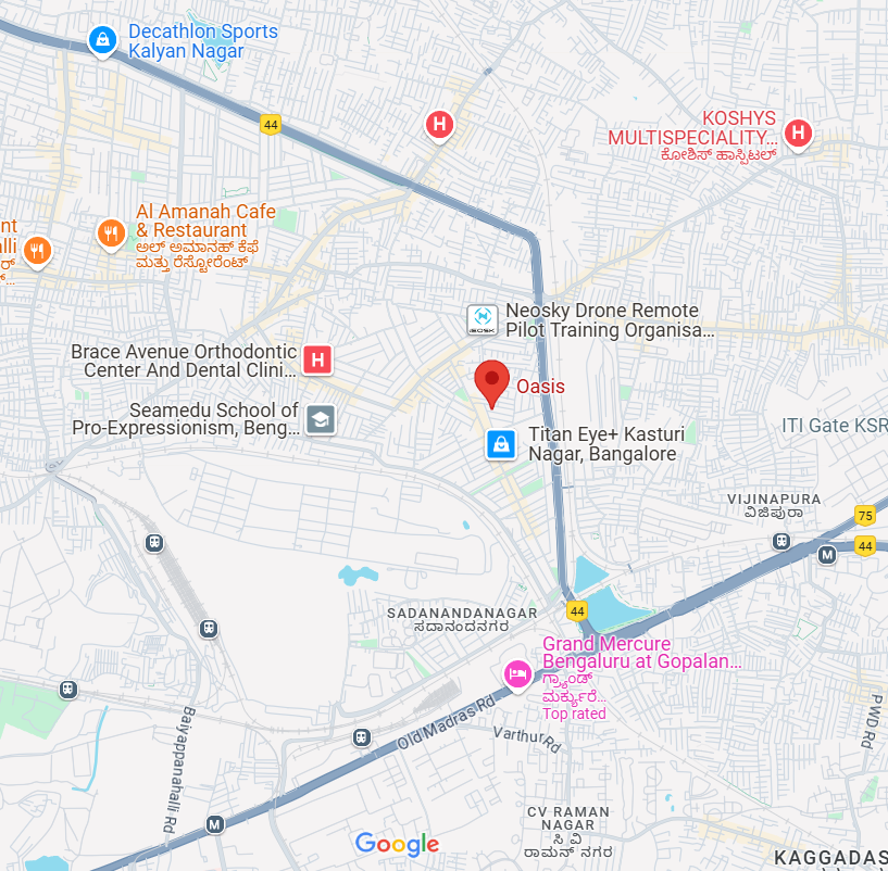 Map location of our office